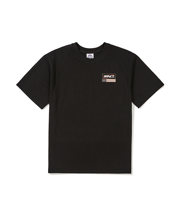 BACK TO BE CHMPS LOGO TEE B24ST07BK